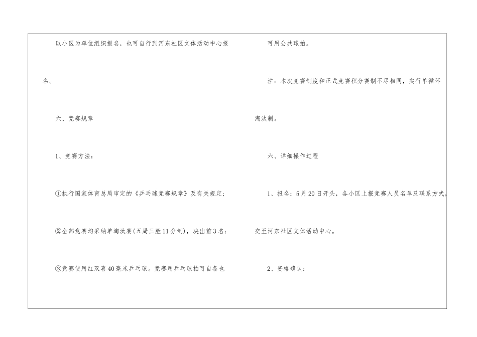 乒乓球比赛策划书(精选10篇)_第2页