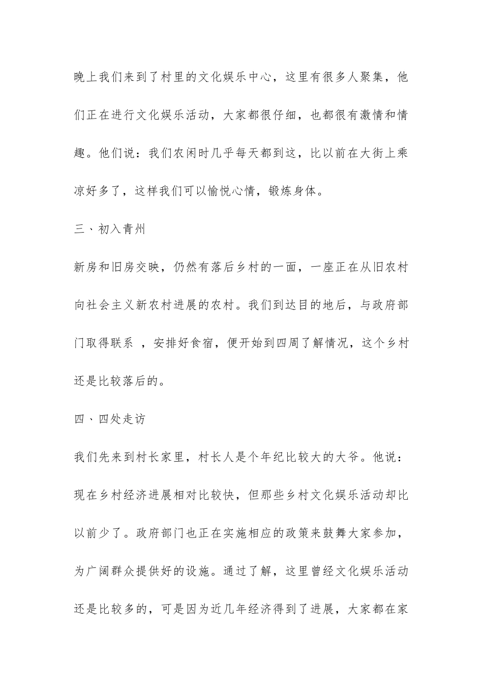 乡村文化社会调查报告-_第3页