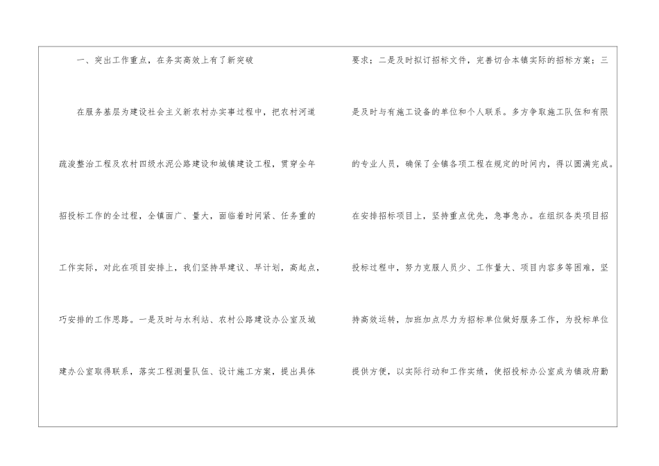 乡镇招投标工作总结怎么写_第2页