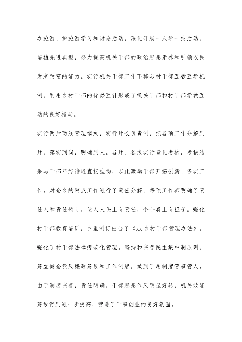 乡镇政府2024年度工作总结-_第3页