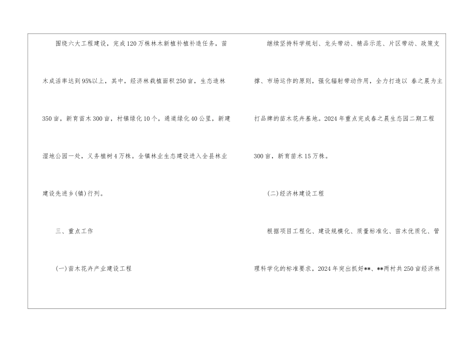 乡镇林业生态的工作计划_第2页