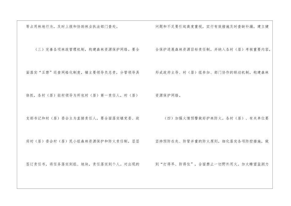 乡镇森林防火工作方案_第3页