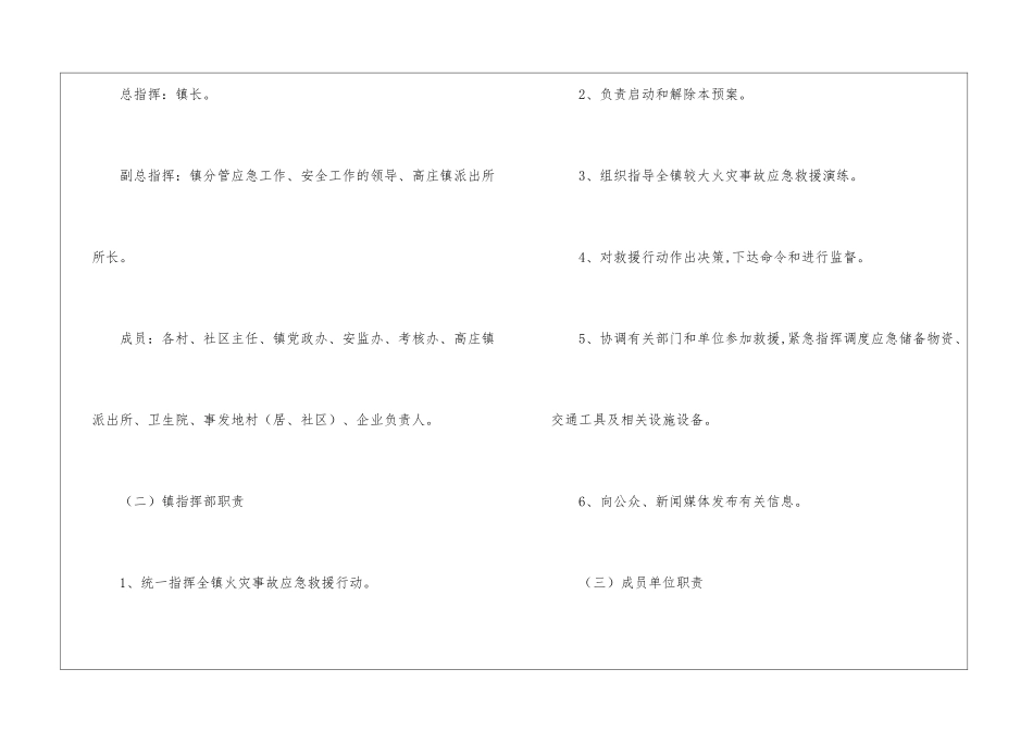 乡镇火灾的应急预案_第3页