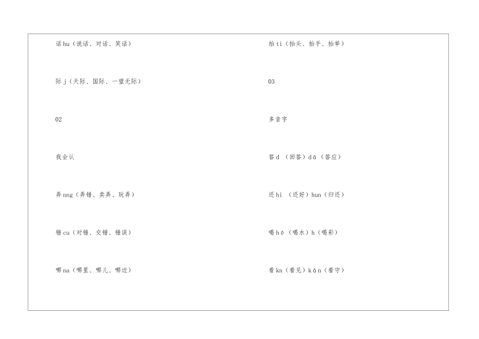 二年级上册语文坐井观天知识点总结2024-小学语文基础知识总结-小学语文基础知识大全_第2页