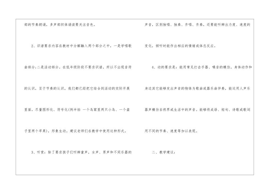 二年级下学期音乐教学计划汇总五篇_第2页