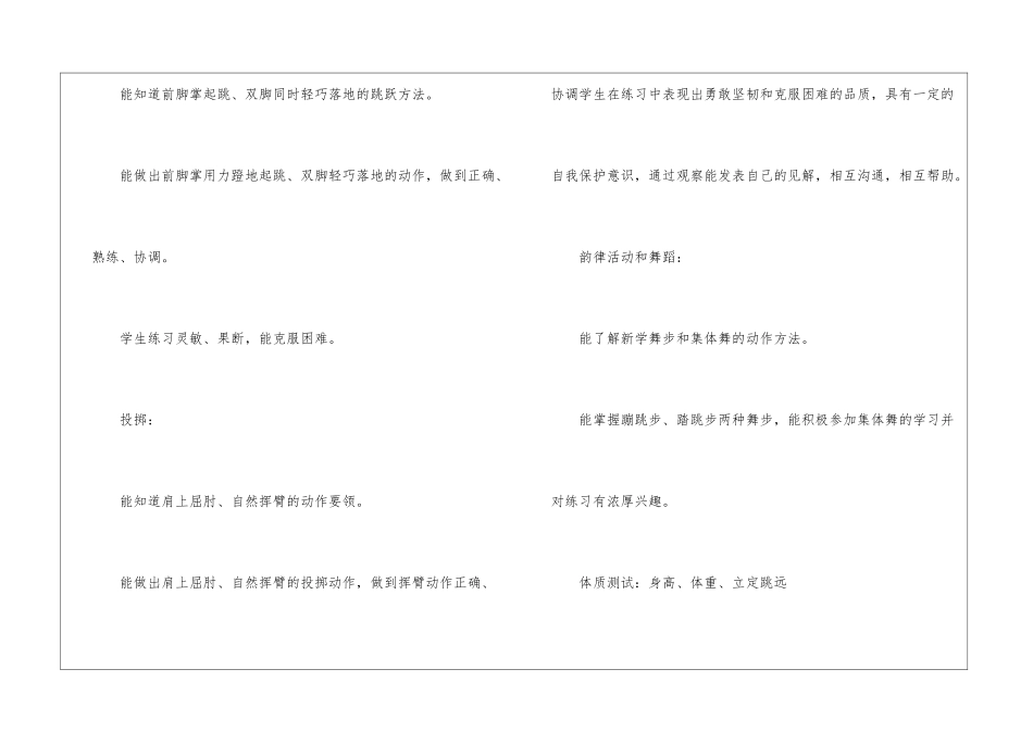 二年级体育教学工作计划合集六篇_第3页