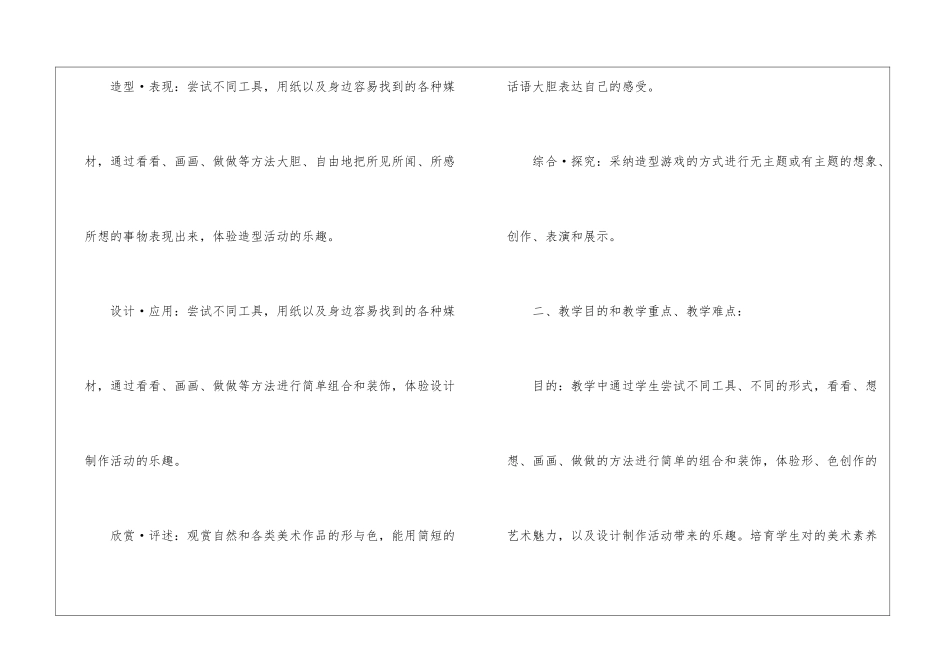 二年级美术教学计划上册3篇_第2页