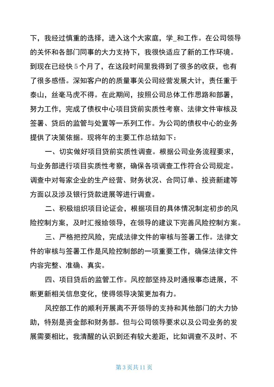 风控工作计划(共4篇)_第3页