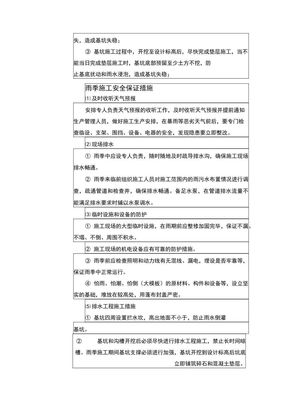 深基坑开挖及防护安全交底_第3页