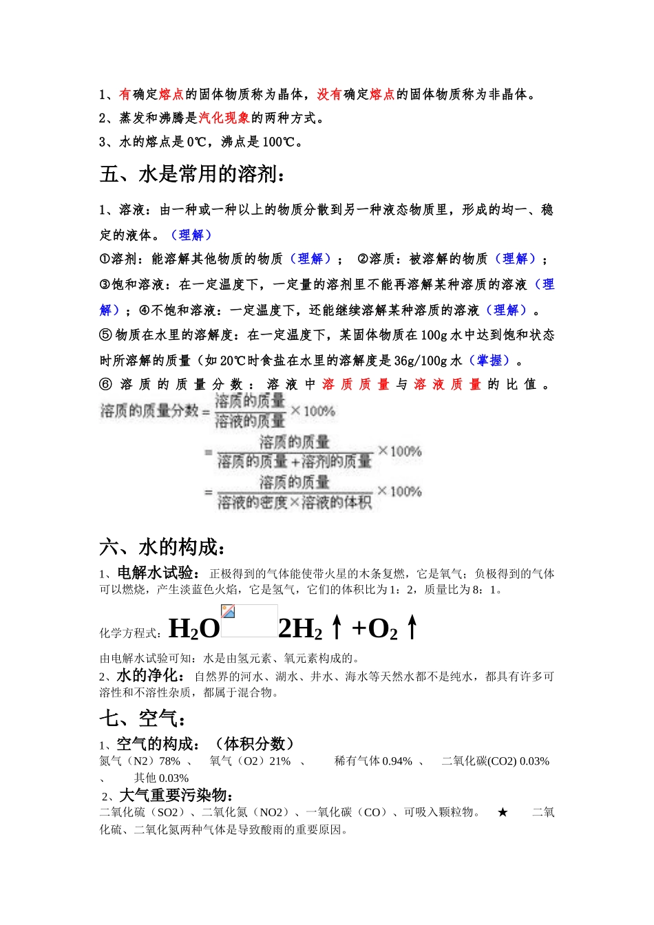 2025年初中化学知识点总结大全_第2页