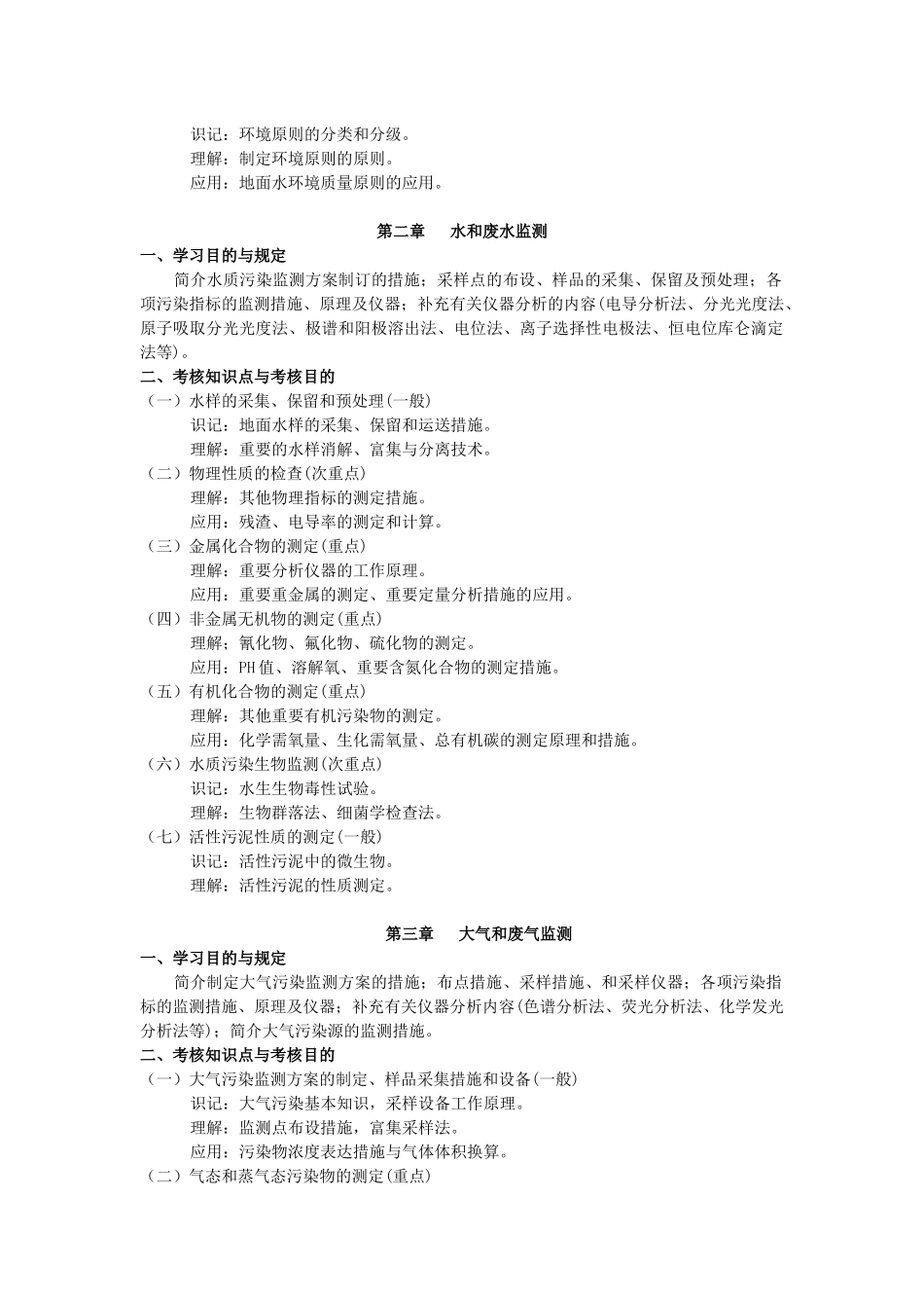 2025年环境分析与监测欢迎浏览招考资讯网_第2页
