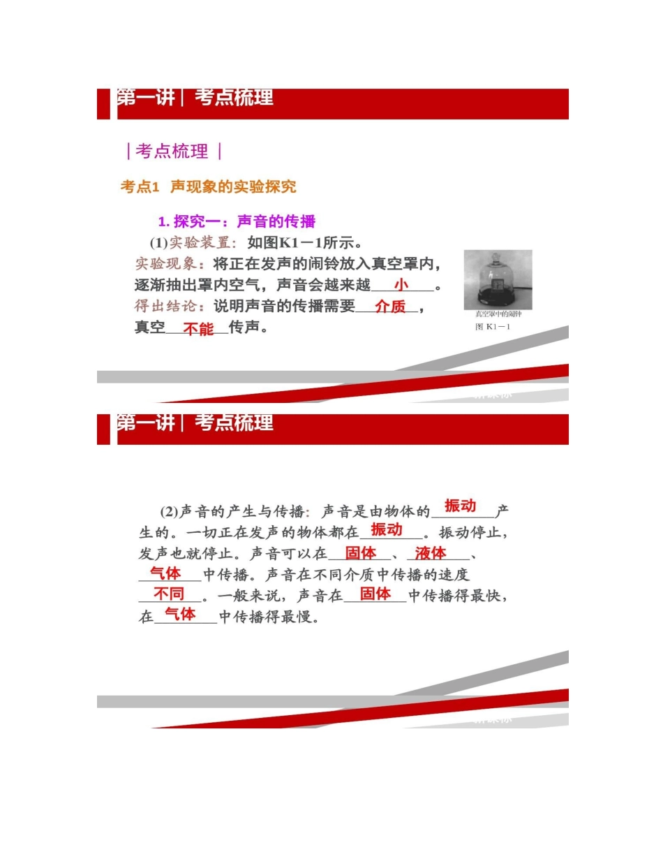 2025年陕西省中考物理章节知识点复习_第2页