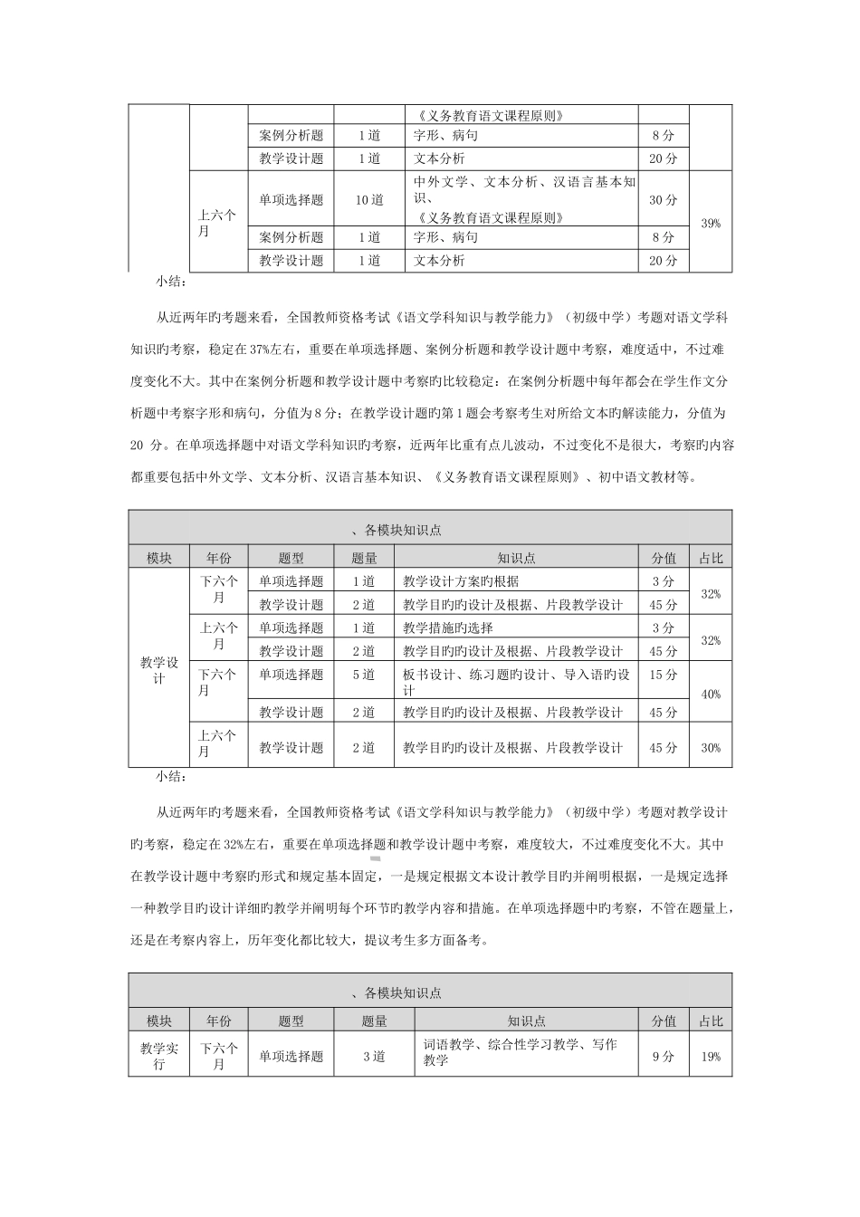 2025年上半年全国教师资格笔试高分攻略初中学段语文学科_第2页