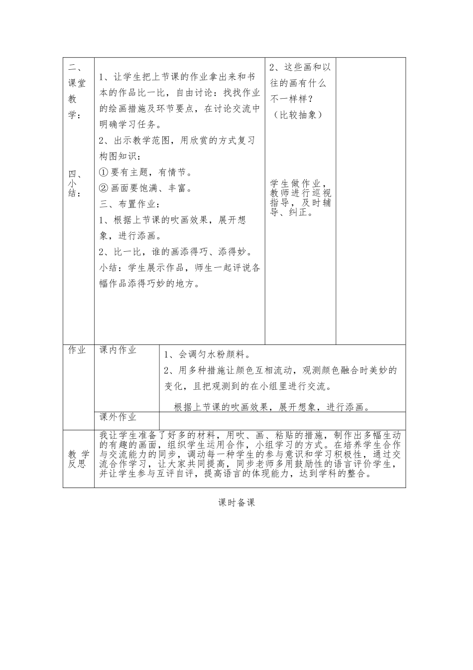2025年人教版小学二年级美术上册教案全册_第3页