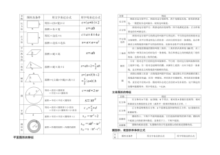 2025年六年级小升初数学总复习资料
