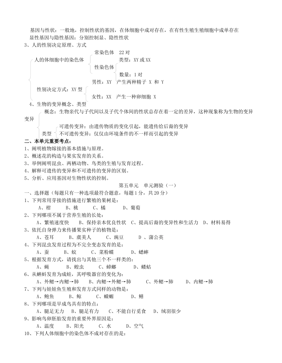 2025年初中生物教案全套_第2页