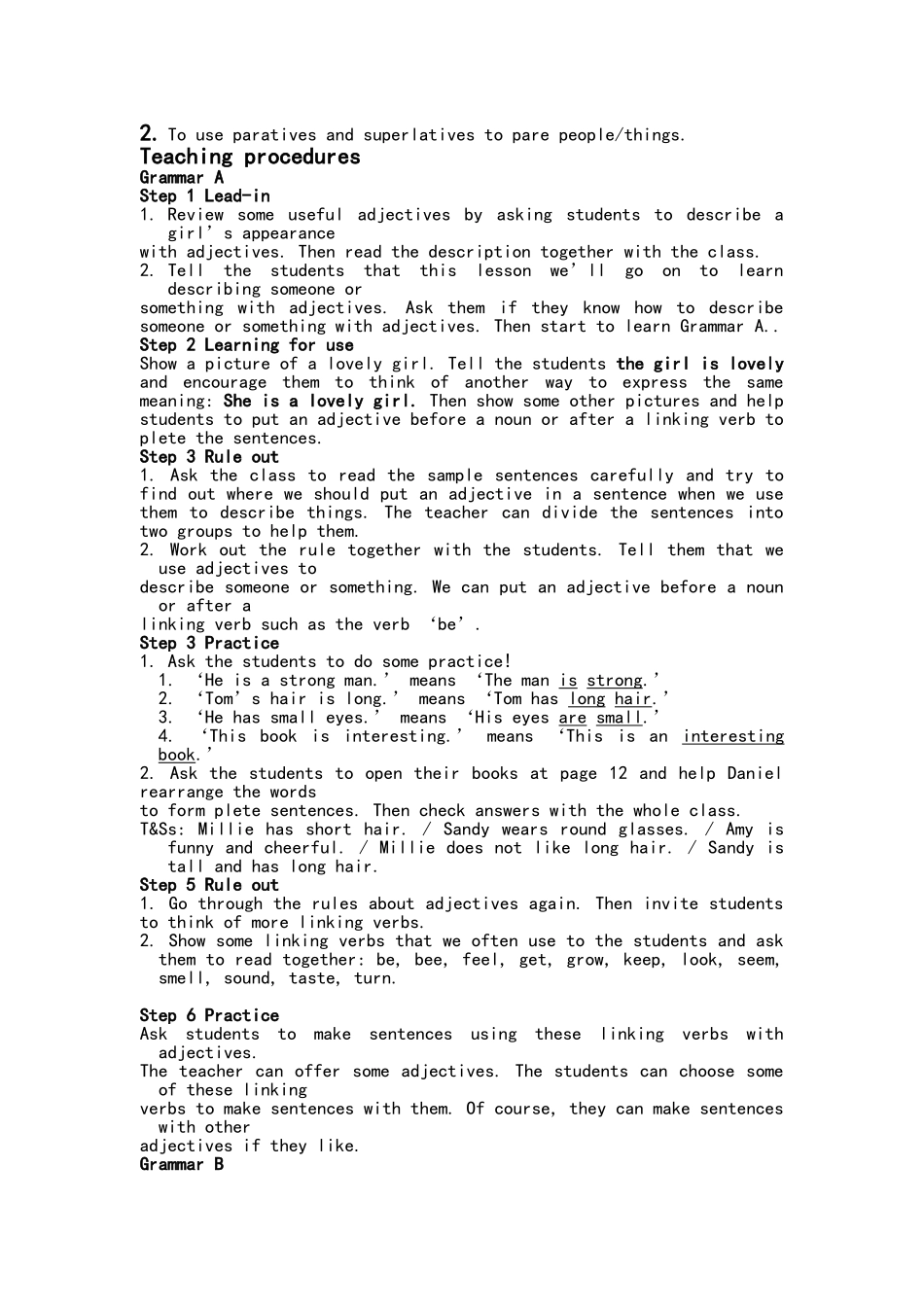 2025年苏教版牛津英语初中八年级上册教案全册_第3页