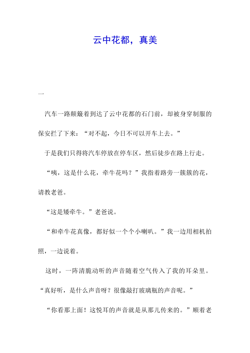 云中花都-真美_第1页