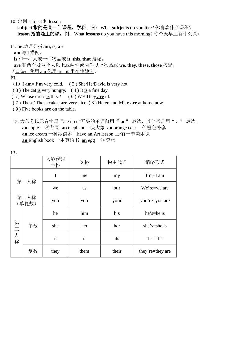 2025年苏教版4BUnit18知识点整理_第2页