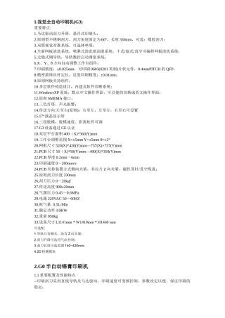 2025年参数SMT全套