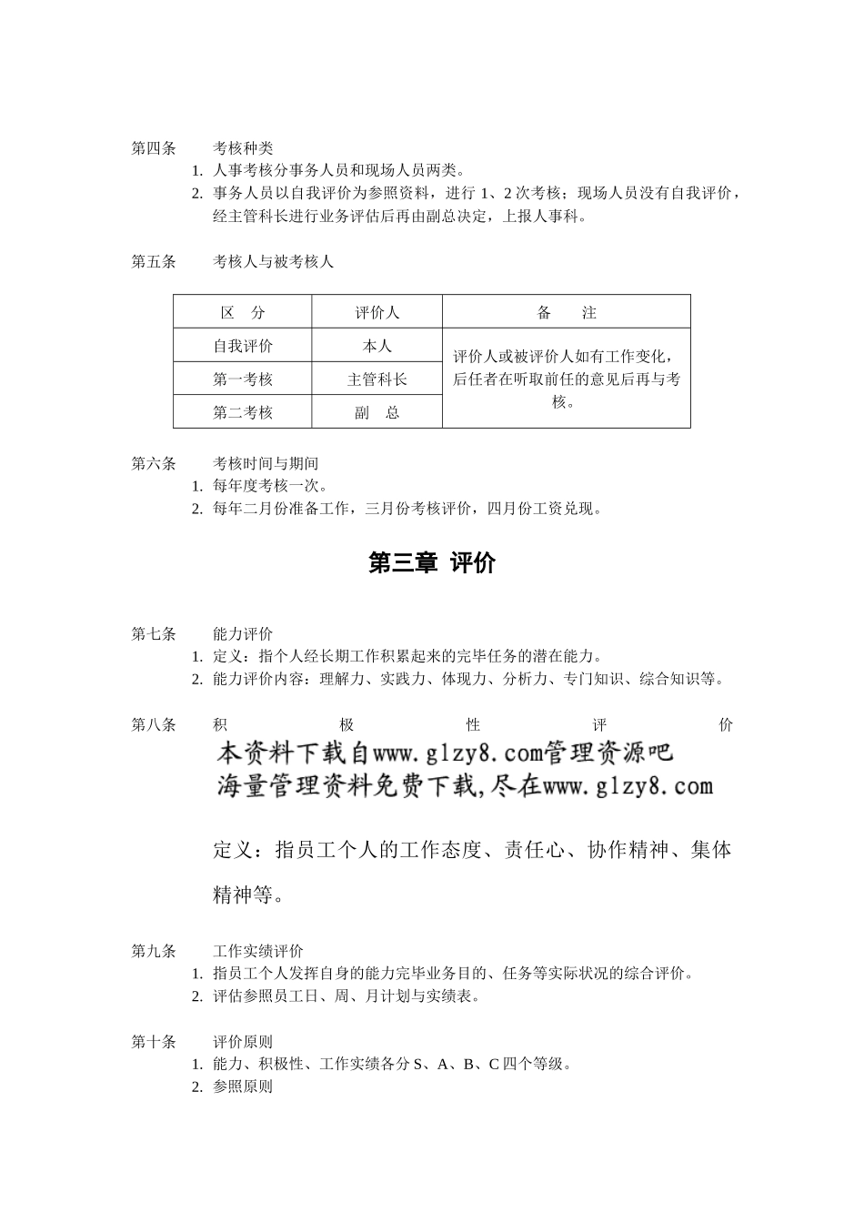 2025年年度晋级考核制度_第2页