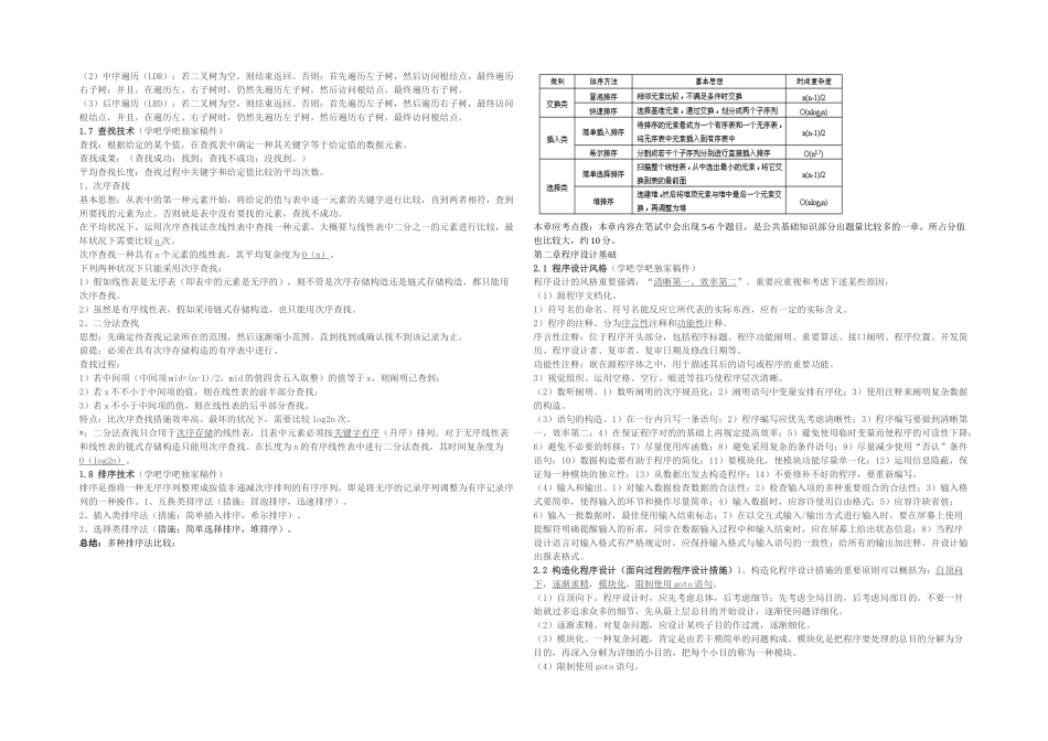 2025年全国计算机等级考试二级公共基础知识知识点全_第3页
