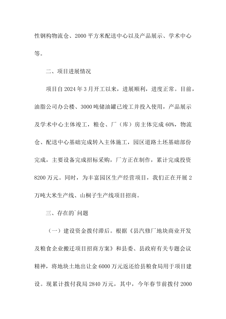 产业园建设工作汇报_第2页