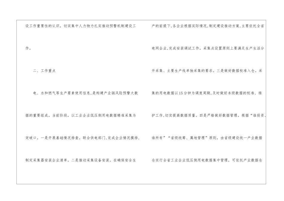 产业链预警机制建设工作实施方案_第2页