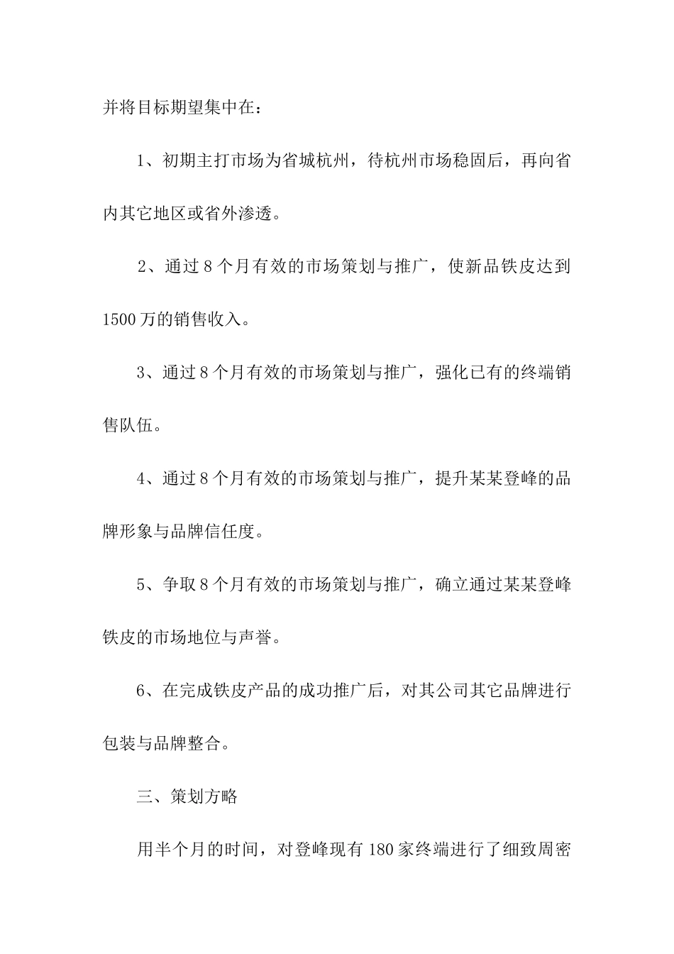 产品市场推广策划书_第2页