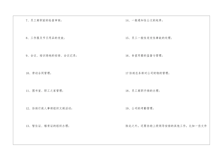 人事部月度工作总结精选3篇2024_第2页
