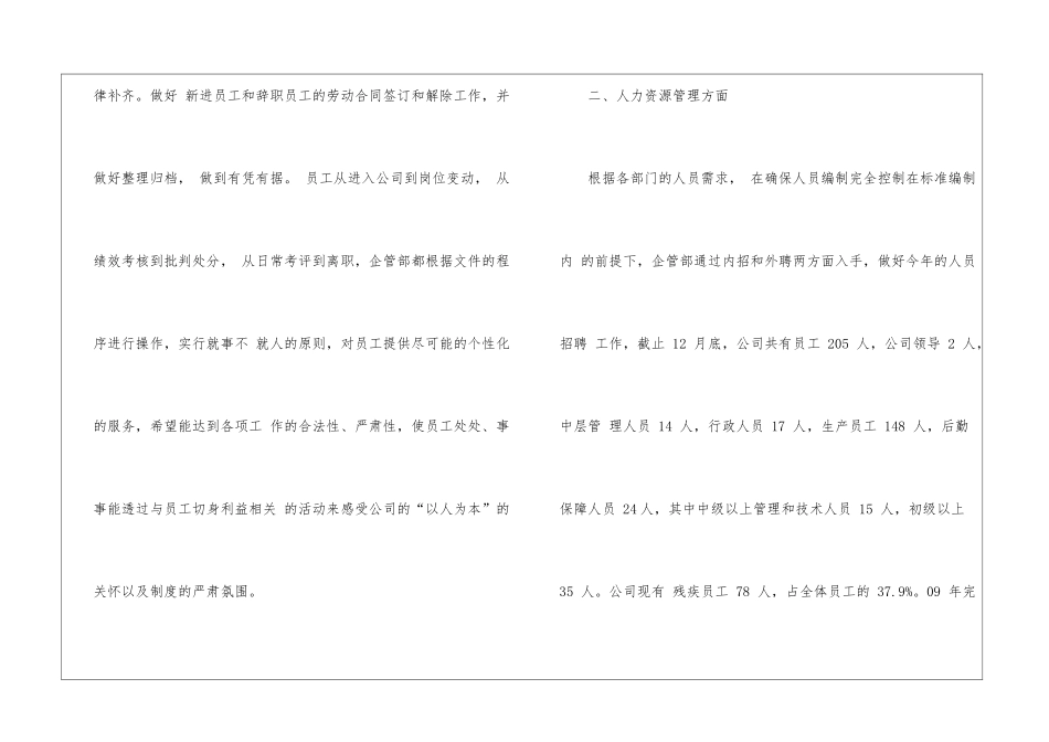 人力资源助理的年终工作总结报告_第2页