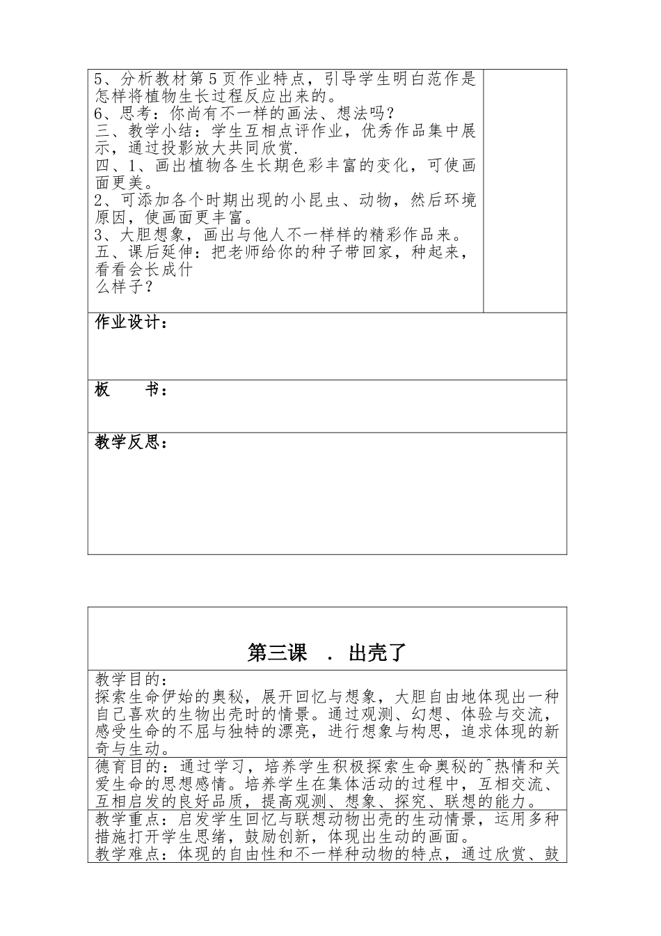 2025年小学一年级下册美术全册电子教案_第3页