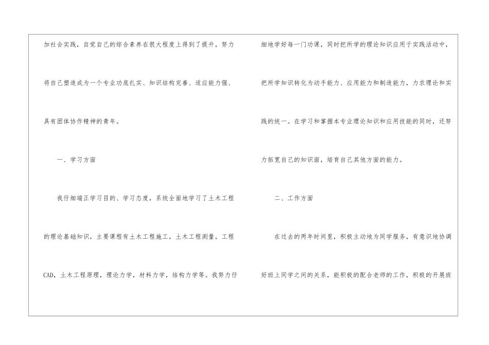 从事建筑设计专业多年自我鉴定5篇_第2页