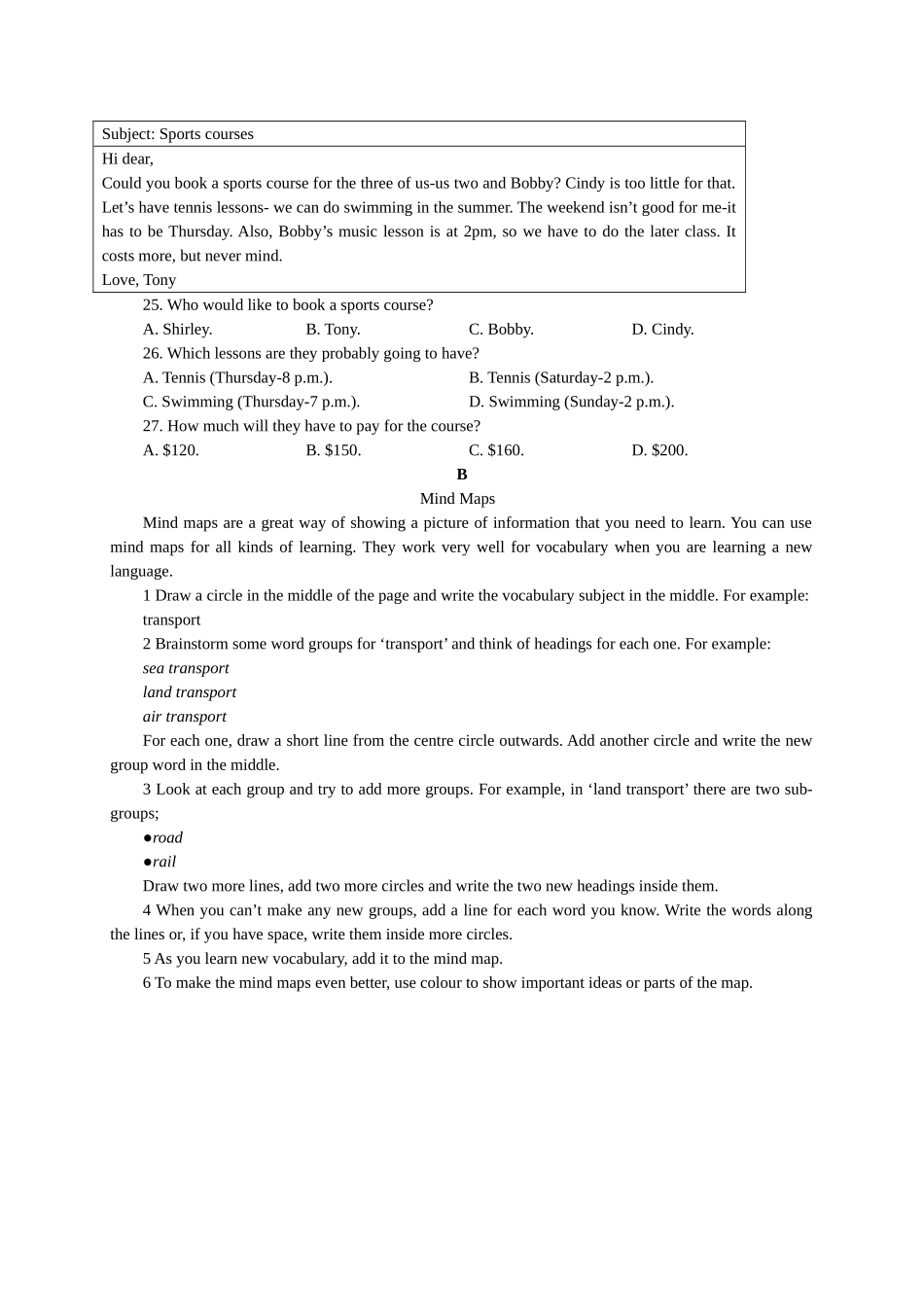2025年江苏省无锡市中考英语试卷及答案_第3页