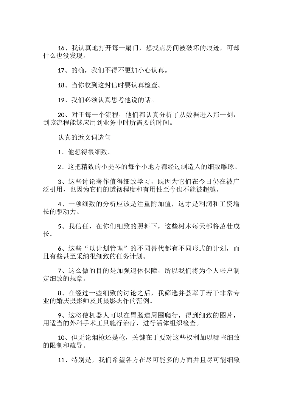 仔细的近义词_第2页