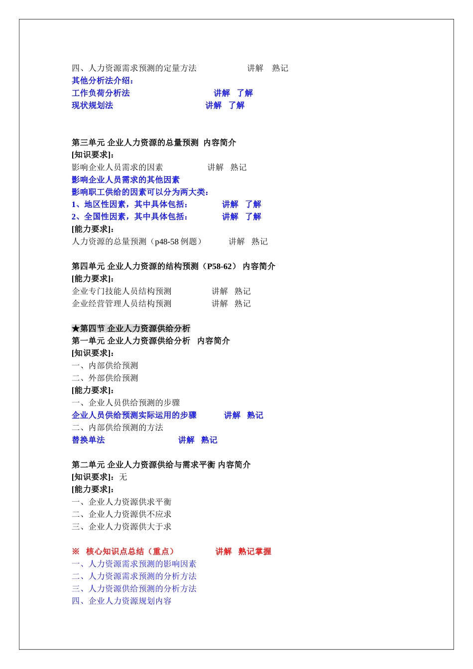 企业人力资源管理师-第一章-人力资源规划教案_第3页