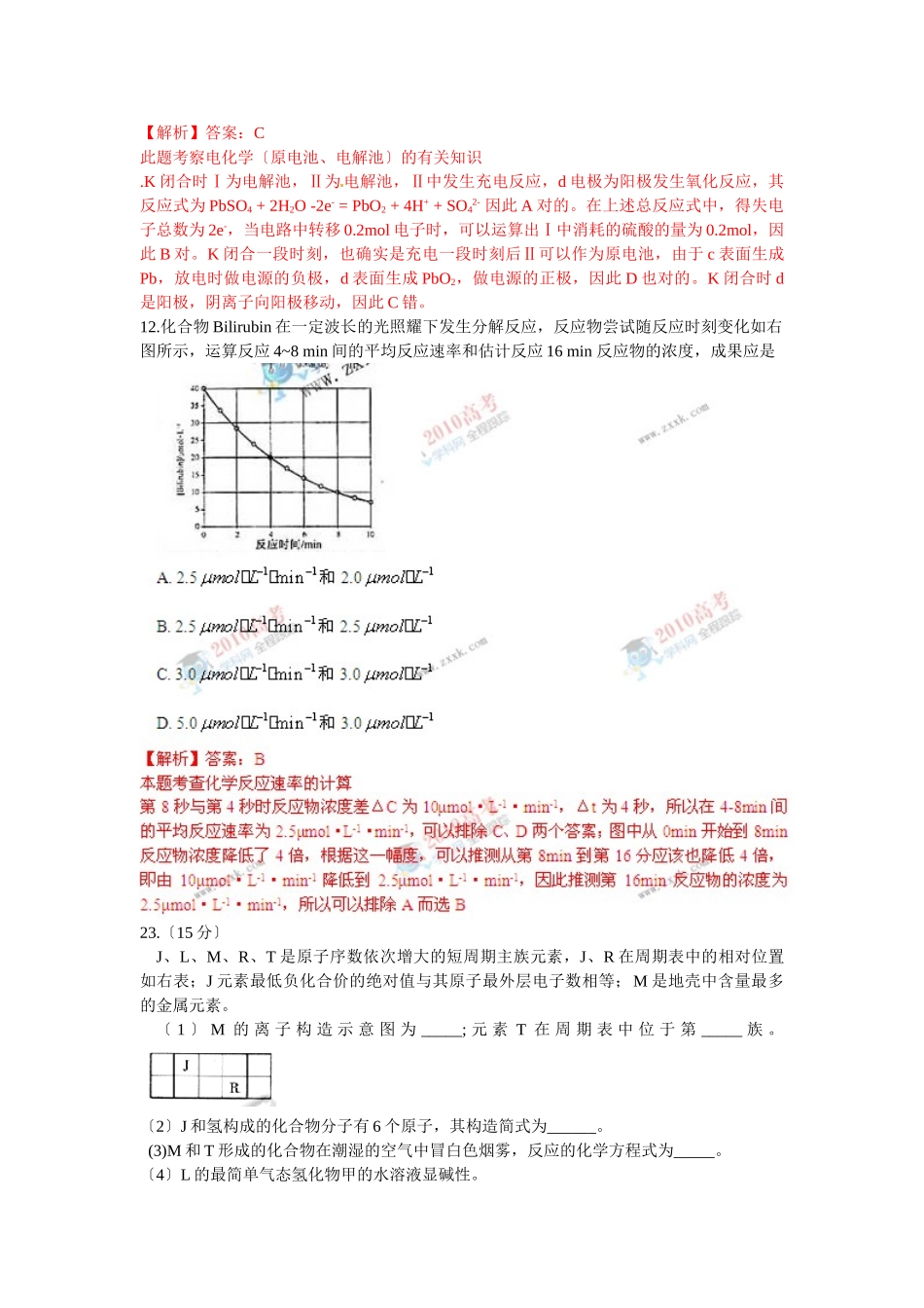 2025年全国各地高考试卷理综化学全套17套汇总版含答案4福建理综_第3页
