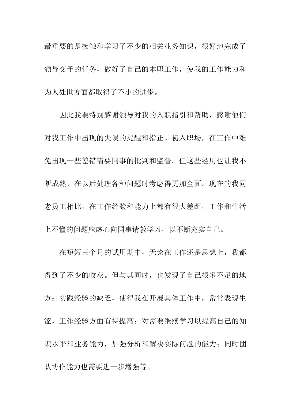 企业销售员试用期工作总结_第2页