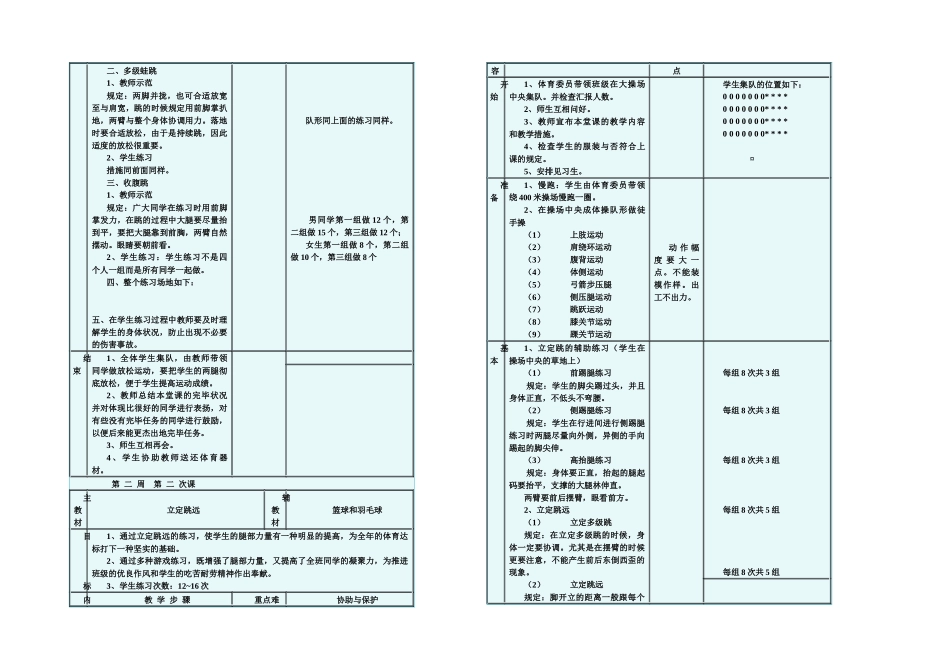 2025年八年级全套体育课_第3页