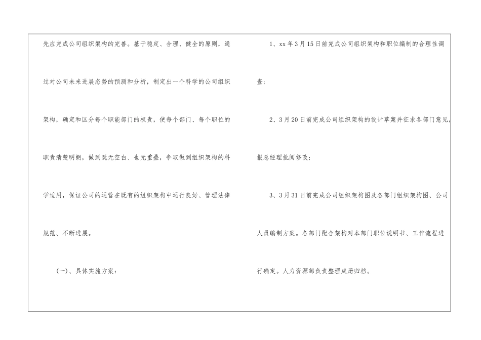 优秀年度人力资源部工作计划_第2页