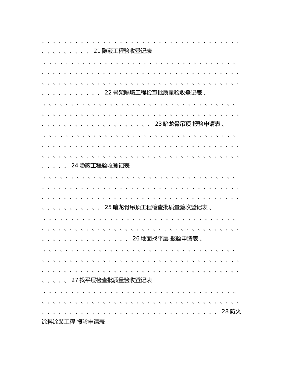 2025年全套工程验收装饰装修工程完整填写范例版_第3页