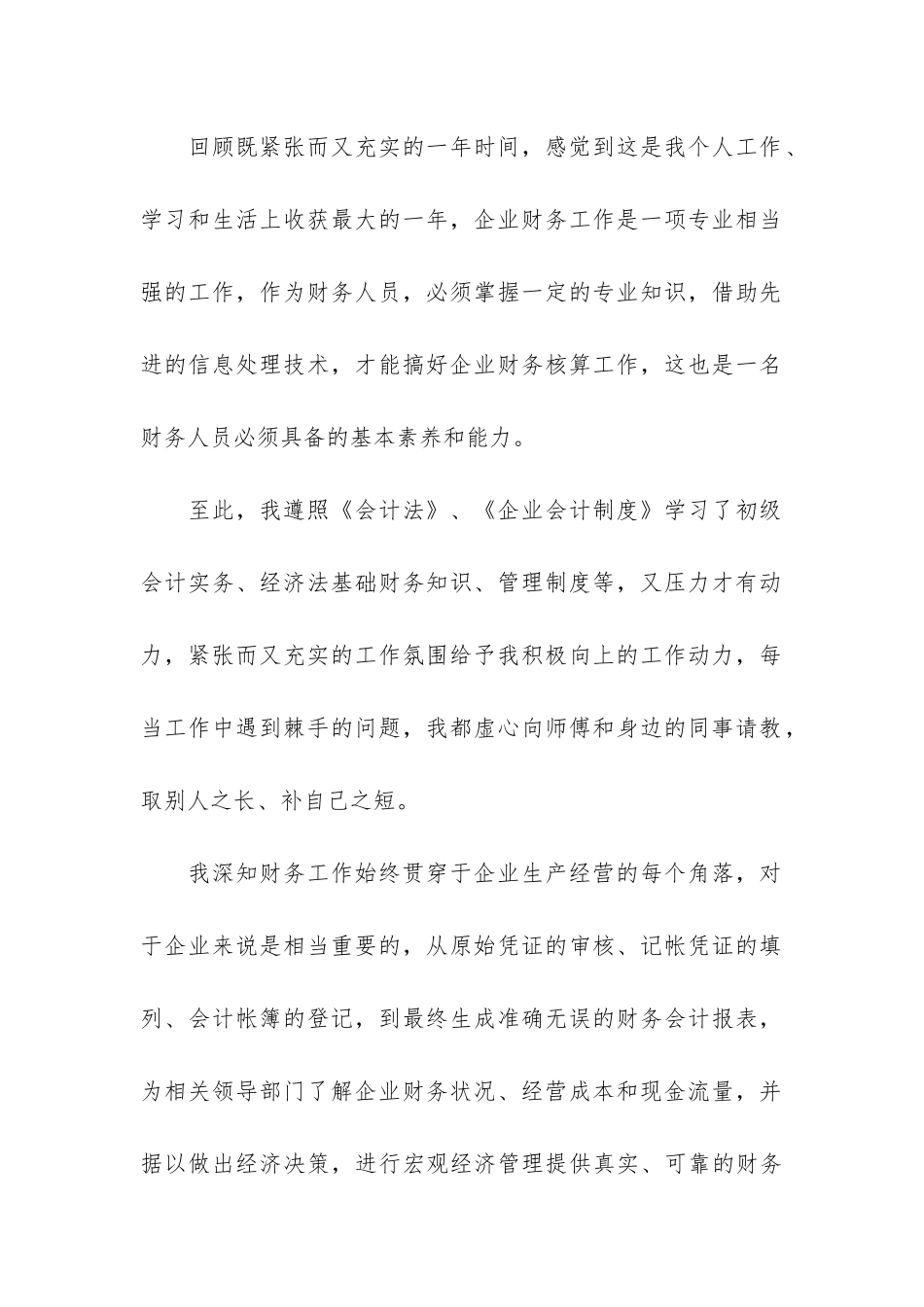会计个人年终工作总结3篇_第2页