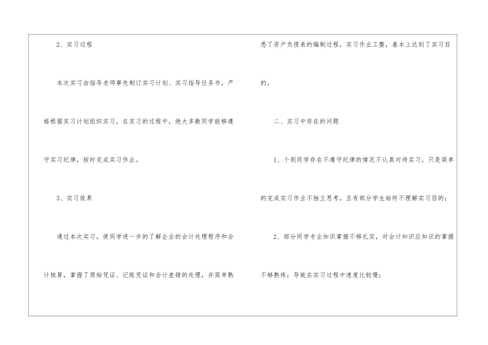 会计实习总结15篇_第2页