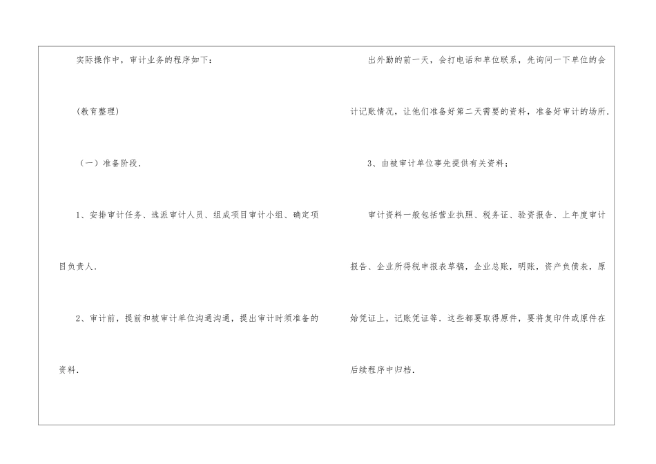 会计实习报告模板集合十篇_第2页