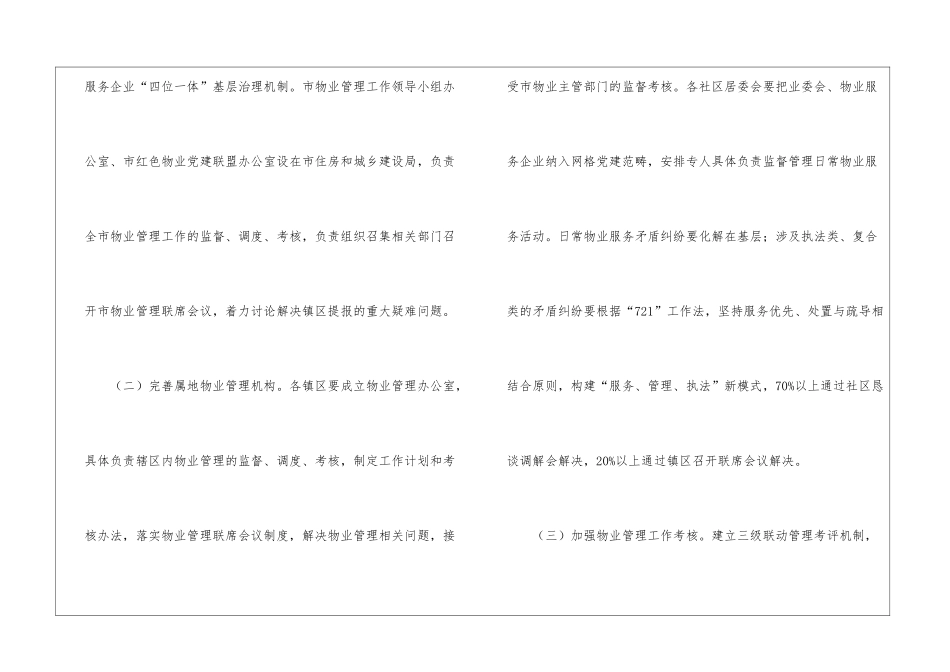 住宅小区物业管理精致提升工作意见_第2页