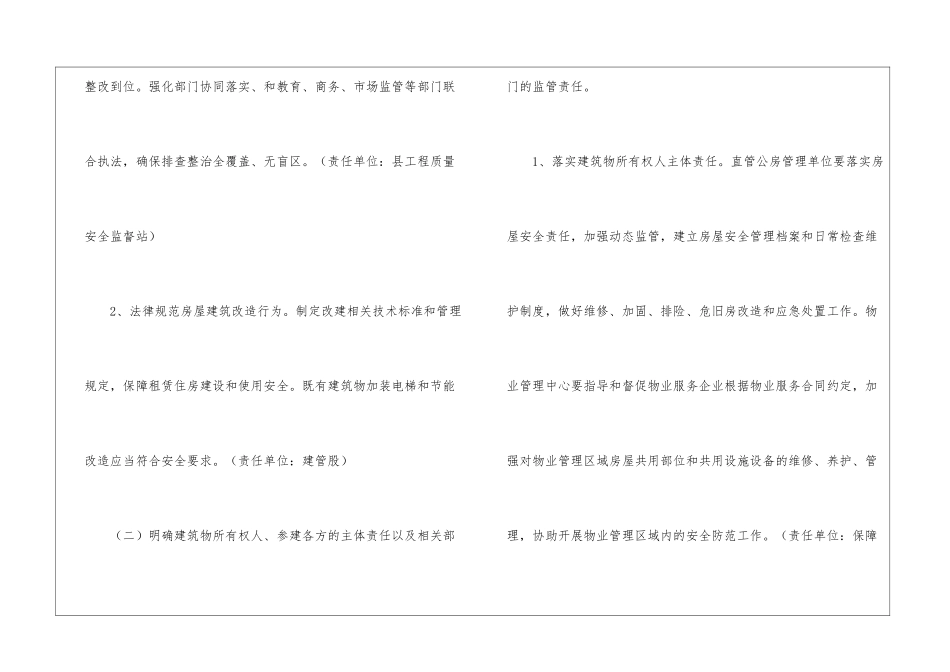 住建系统安全专项整治实施方案_第3页
