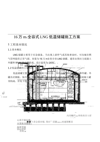 LNG低温储罐施工组织设计