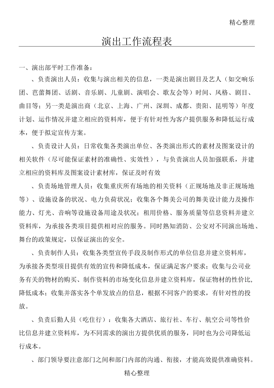 演出工作规程表_第1页
