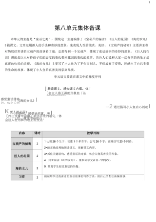 宝葫芦的秘密【教案】