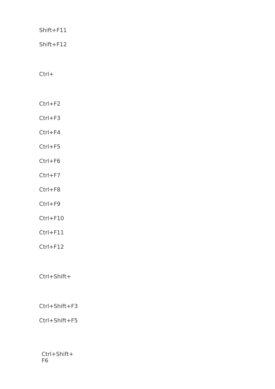 Word快捷键列表_第3页